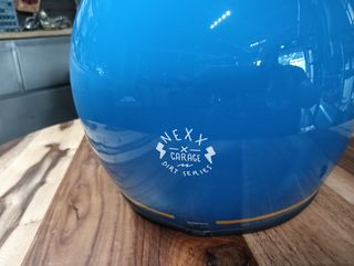 Casco NEXX X.G200 azul y amarillo L