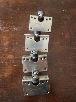 Ruedas correderas Syskor - 4uds