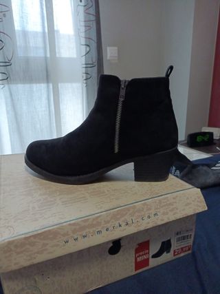 Botines negros tacón mujer talla 41