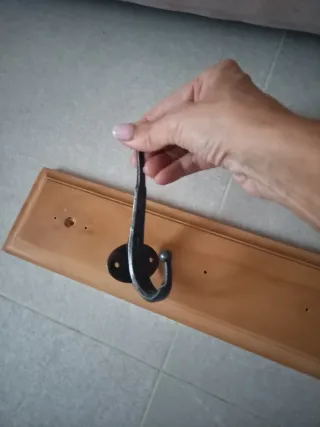 Perchero pared IKEA - 5 ganchos