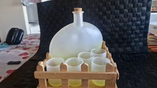 Set Limoncello - Bottiglia e bicchieri