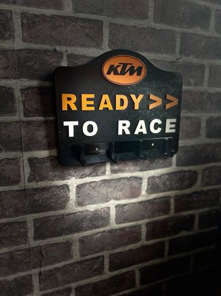 Perchero KTM - Decoración moto