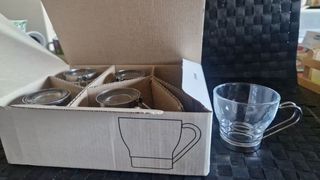 6 Tazzine caffè IKEA - bicchieri vetro