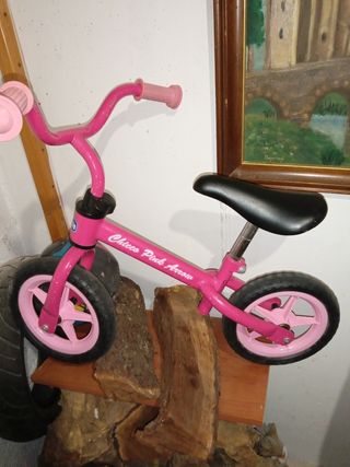 Patinete y bici sin pedales niños