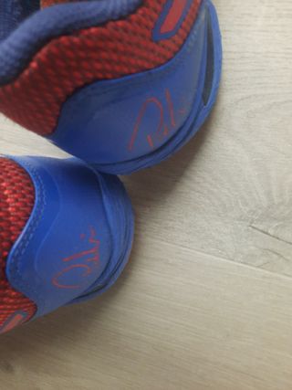 Zapatillas Asics padel - Azul/Rojo