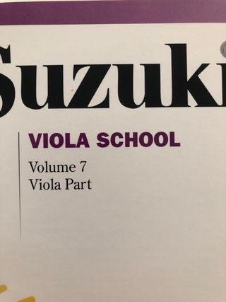 Suzuki Viola School Vol. 7