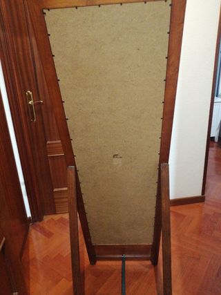 Espejo tocador madera marrón