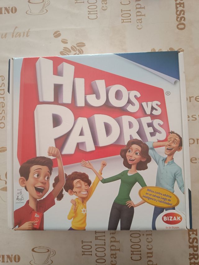 Hijos vs Padres - Juego de Mesa de Bizak