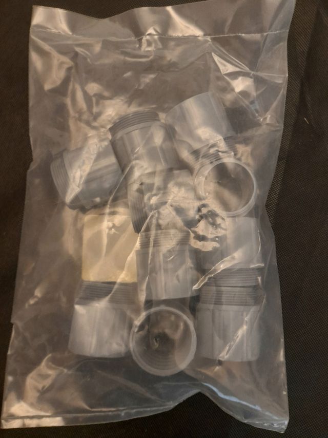 10 Raccordi Tubo Elettrico 4mm PG29 Nuovi.