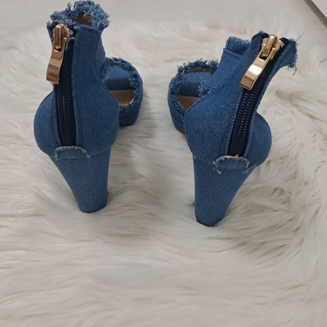 Sandali rossi tacco basso donna 38