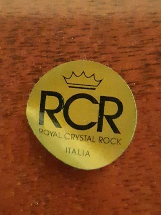 Lampara de cristal de roca