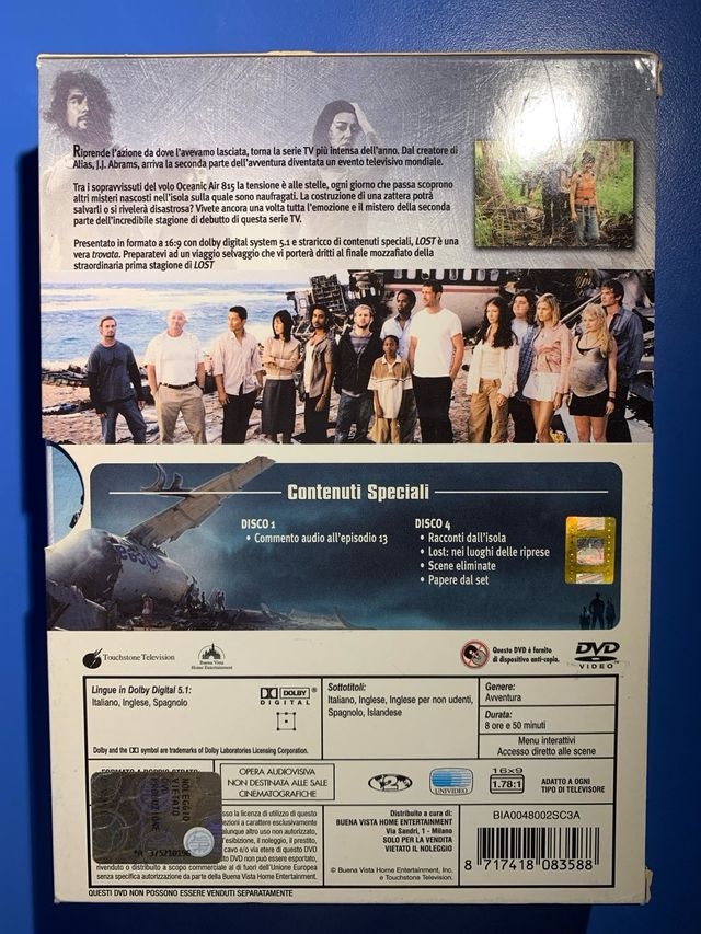LOST - Serie TV DVD (Prima Stagione)