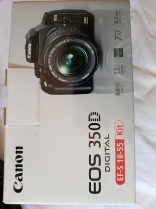 Cámara Canon EOS Rebel - 18-55mm