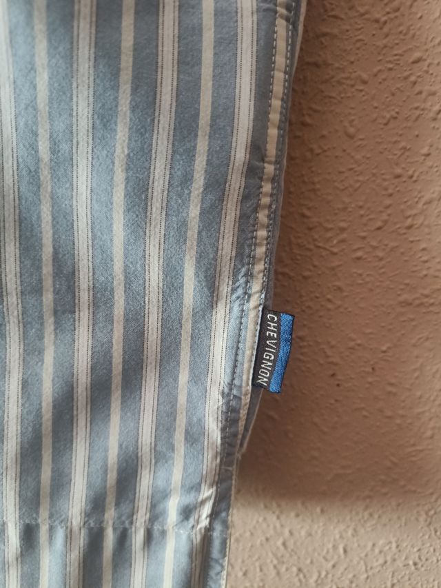 Camisa Chevignon azul - Talla XXL
