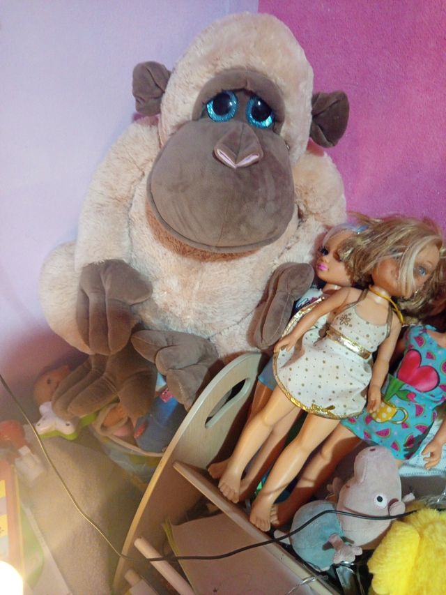 Peluche di gorilla gigante