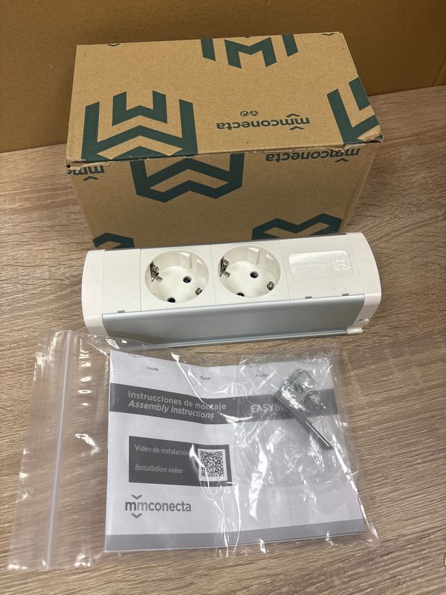 Regleta doble mmconecta - Enchufe