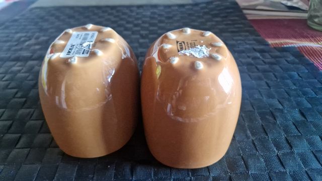 2 Bicchieri IKEA giallo ocra