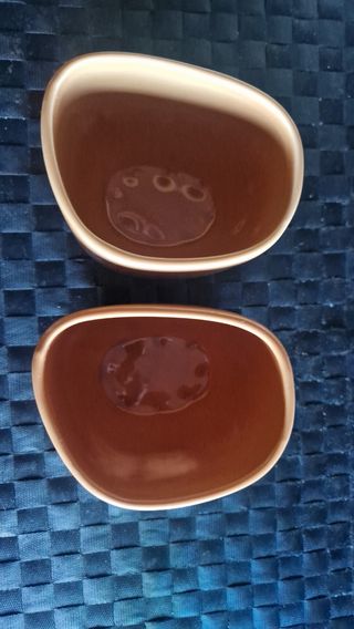 2 Bicchieri IKEA giallo ocra