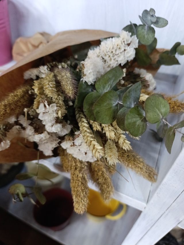 Ramo flores secas - Decoración