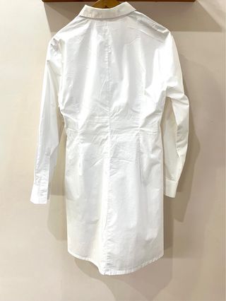 vestito estivo bianco stile camicia da donna
