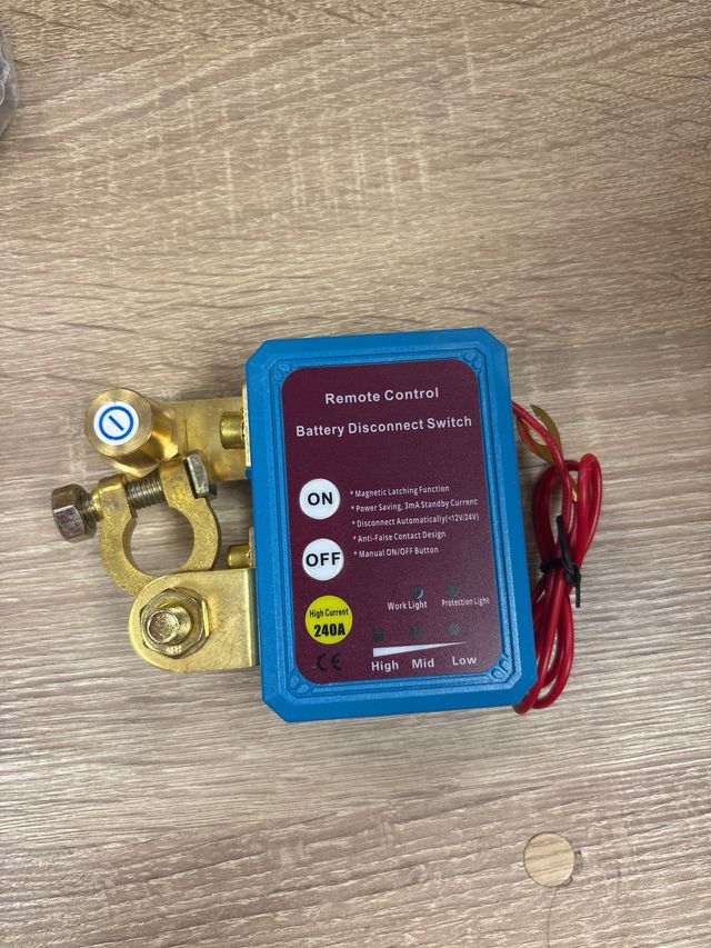 Interruptor desconexión batería BOWEICORE