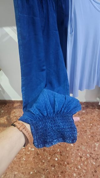 Conjunto vaquero azul fresquito y camiseta