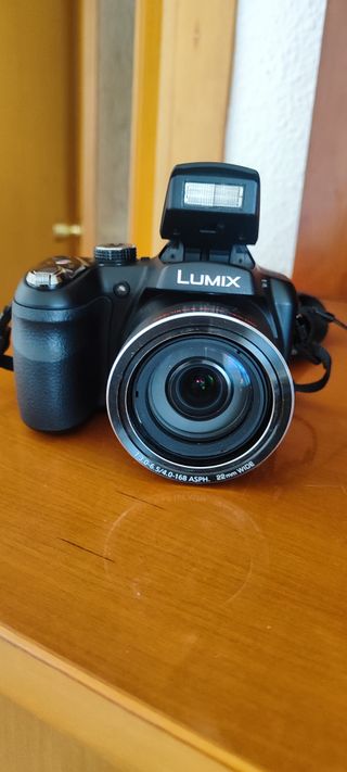 Cámara Panasonic Lumix + funda