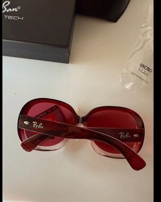 Ray-Ban Tech - Gafas rojas nuevas