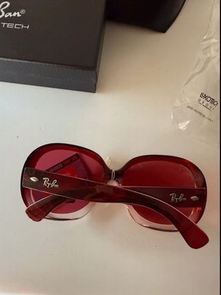 Ray-Ban Tech - Gafas rojas nuevas