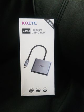Hub USB-C KOZYC - 2 puertos HDMI 4K