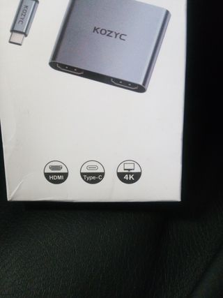 Hub USB-C KOZYC - 2 puertos HDMI 4K