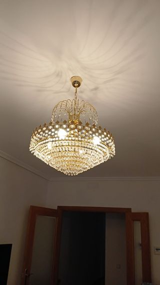Lámpara Cristal Oro - Elegante