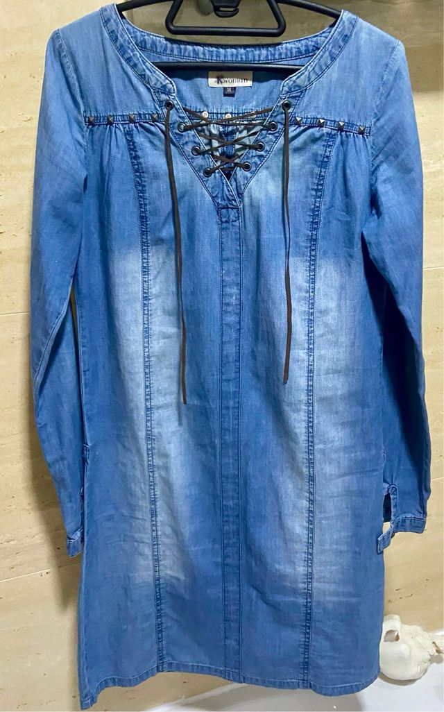 Vestido vaquero azul - Talla 5