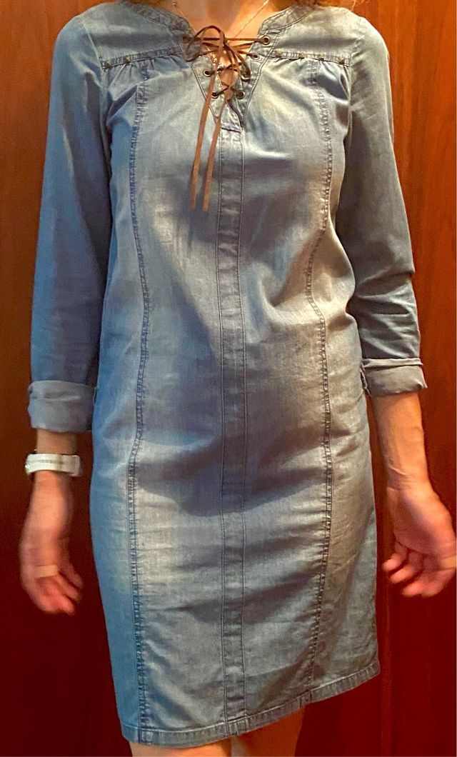 Vestido vaquero azul - Talla 5