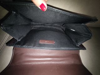 Bolso Mango cadena - color chocolate 
