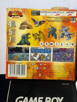 Godzilla Domination! - Game Boy Advance ITA