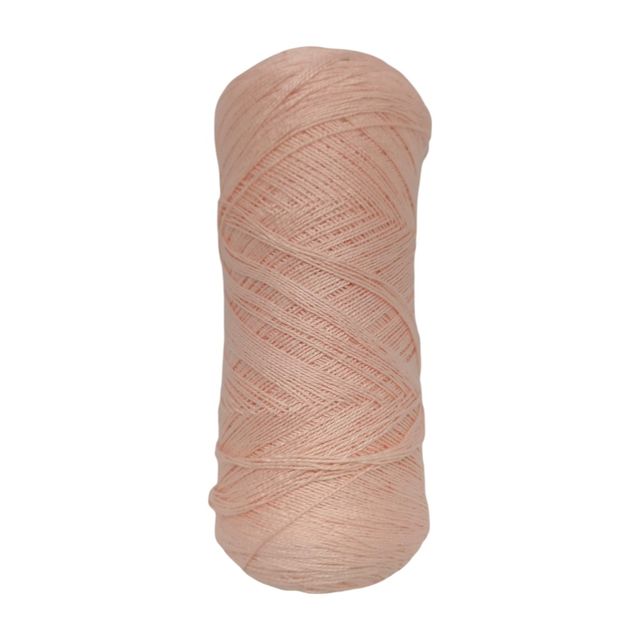 5 ovillos algodón salmón