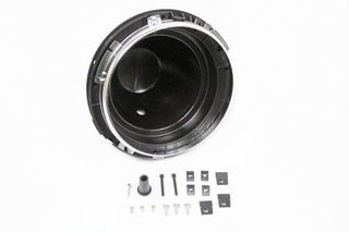 Carcasa faro principal en plastico  7" + Aro Croma