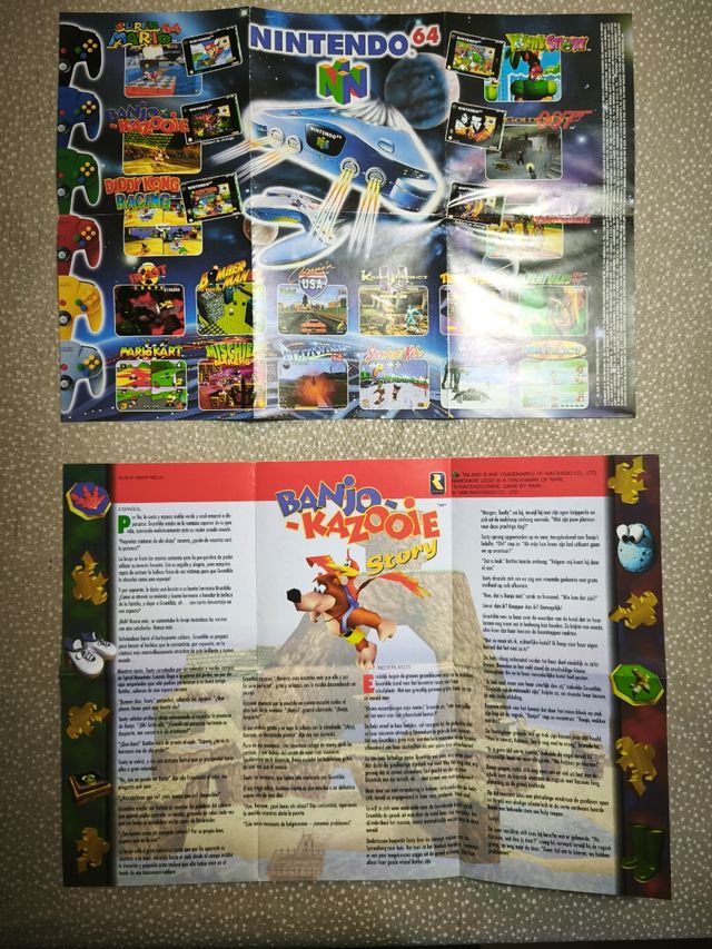 ✨Banjo Kazooie ☢️ Nintendo 64✨