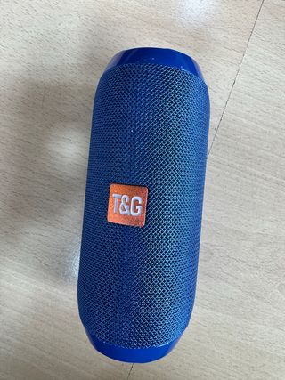 Altavoz Bluetooth T&G Azul