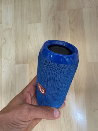 Altavoz Bluetooth T&G Azul