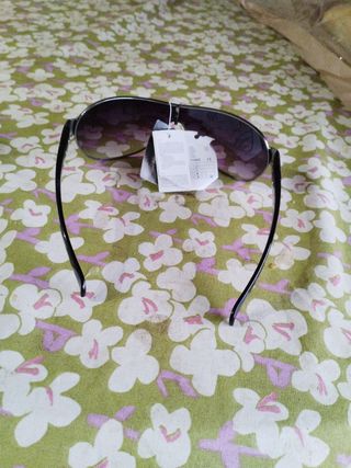 Gafas sol negras-rosa