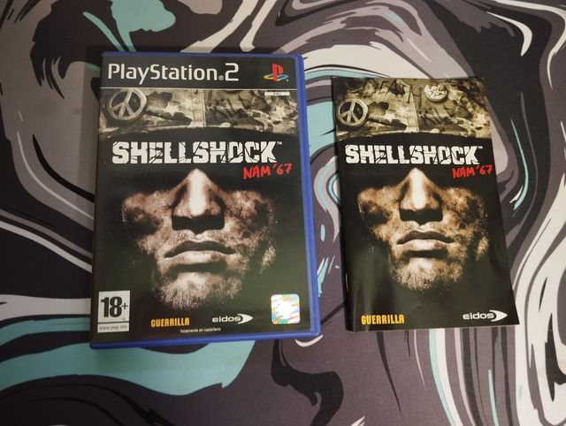 🇮🇹 Scatola, copertina e manuale Shell shock nam 67 ps2