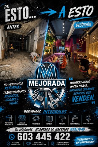 Reformas integrales - Mejora tu hogar y locales