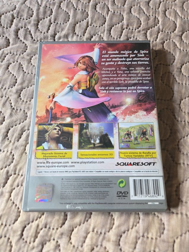 Final Fantasy X PS2 Platinum