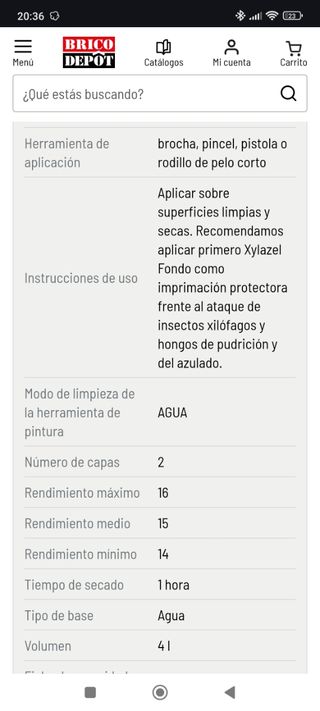Barniz Xylazel madera exterior incoloro (2 botes 