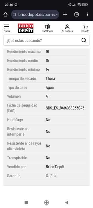 Barniz Xylazel madera exterior incoloro (2 botes 