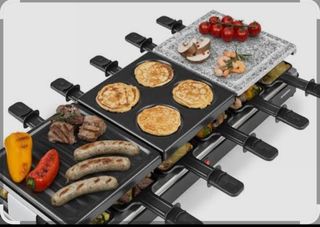 Parrilla electrica - Fondue LIVOO 4/12 Personas.
