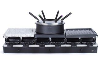 Parrilla electrica - Fondue LIVOO 4/12 Personas.