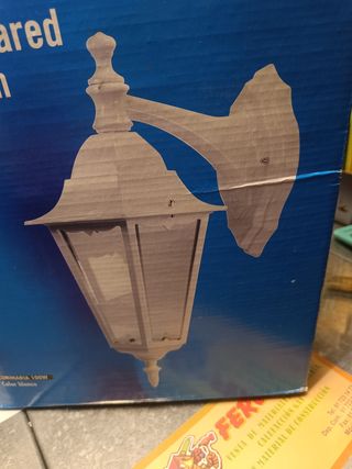 Farol HALOTEC Jardín Blanco